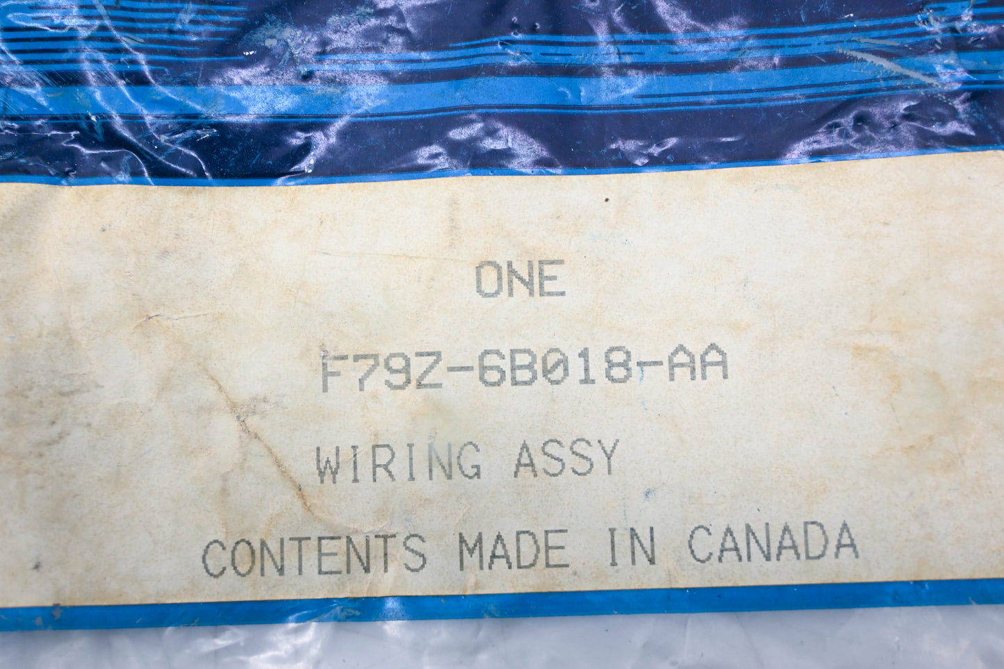 New OEM Ford F79Z-6B018-AA Wiring Assembly NOS
