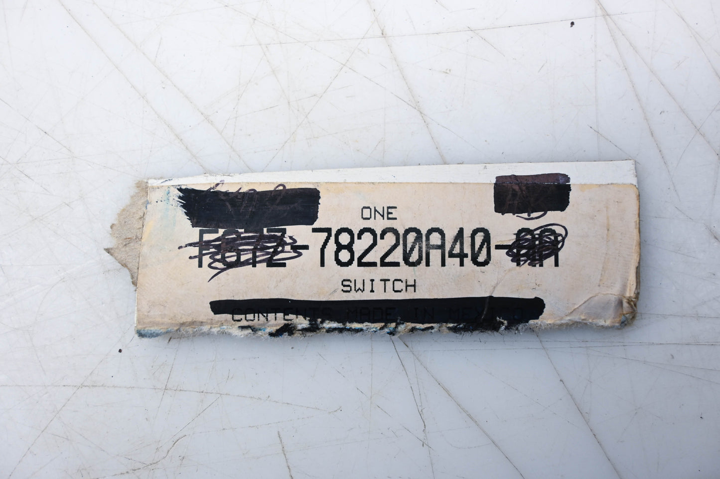 New OEM Ford F67Z-78220A40-AA Anti-Theft Door Switch Assembly NOS