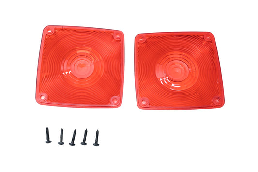 New OEM Ford D3TZ-13329-A Red Front Signal Lamp Lens Kit NOS