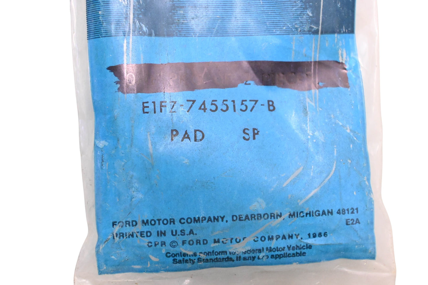 New OEM Ford E1FZ-7455157-B Right Side Roof Luggage Support Bracket Pad NOS