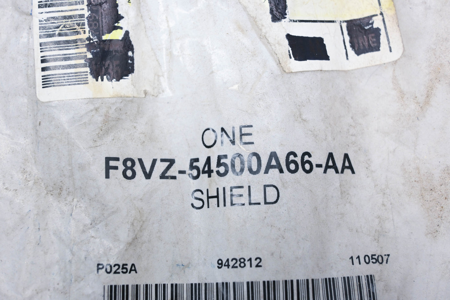 New OEM Ford F8VZ-54500A66-AA Shield NOS