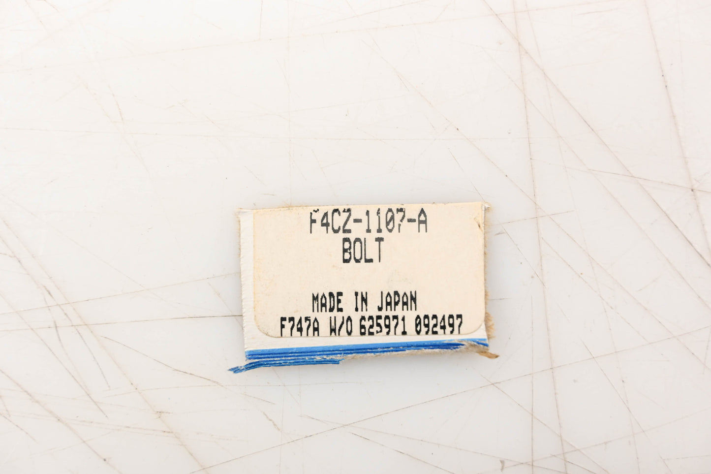 New OEM Ford F4CZ-1107-A Bolt NOS