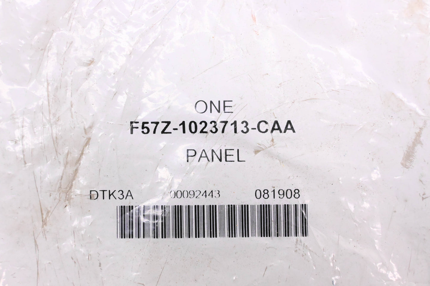 New OEM Ford F57Z-1023713-CAA Left Side Interior Door Handle Trim Bezel/Panel NOS