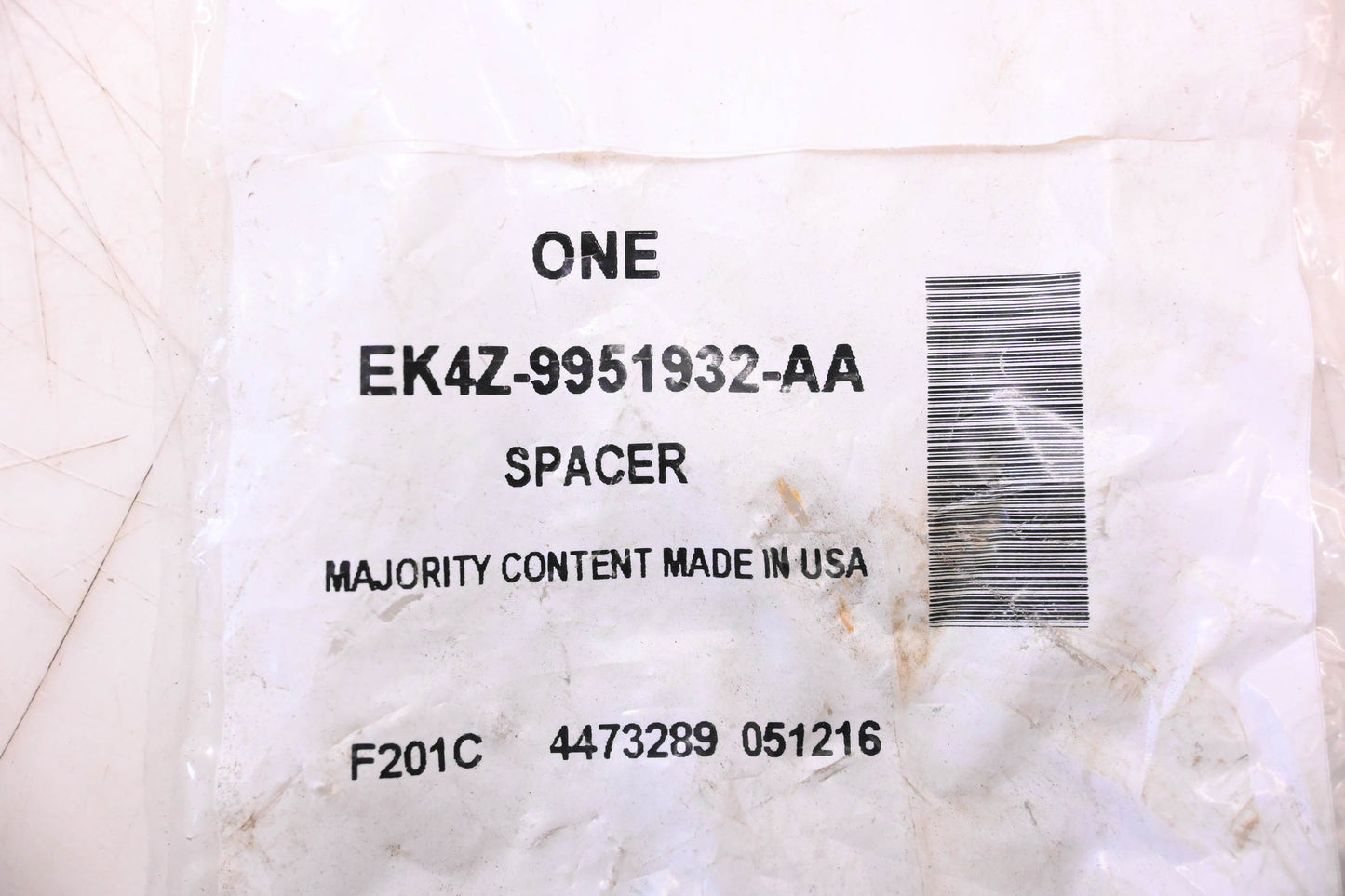 New OEM Ford EK4Z-9951932-AA Grey Interior Spacers Qty 4 NOS