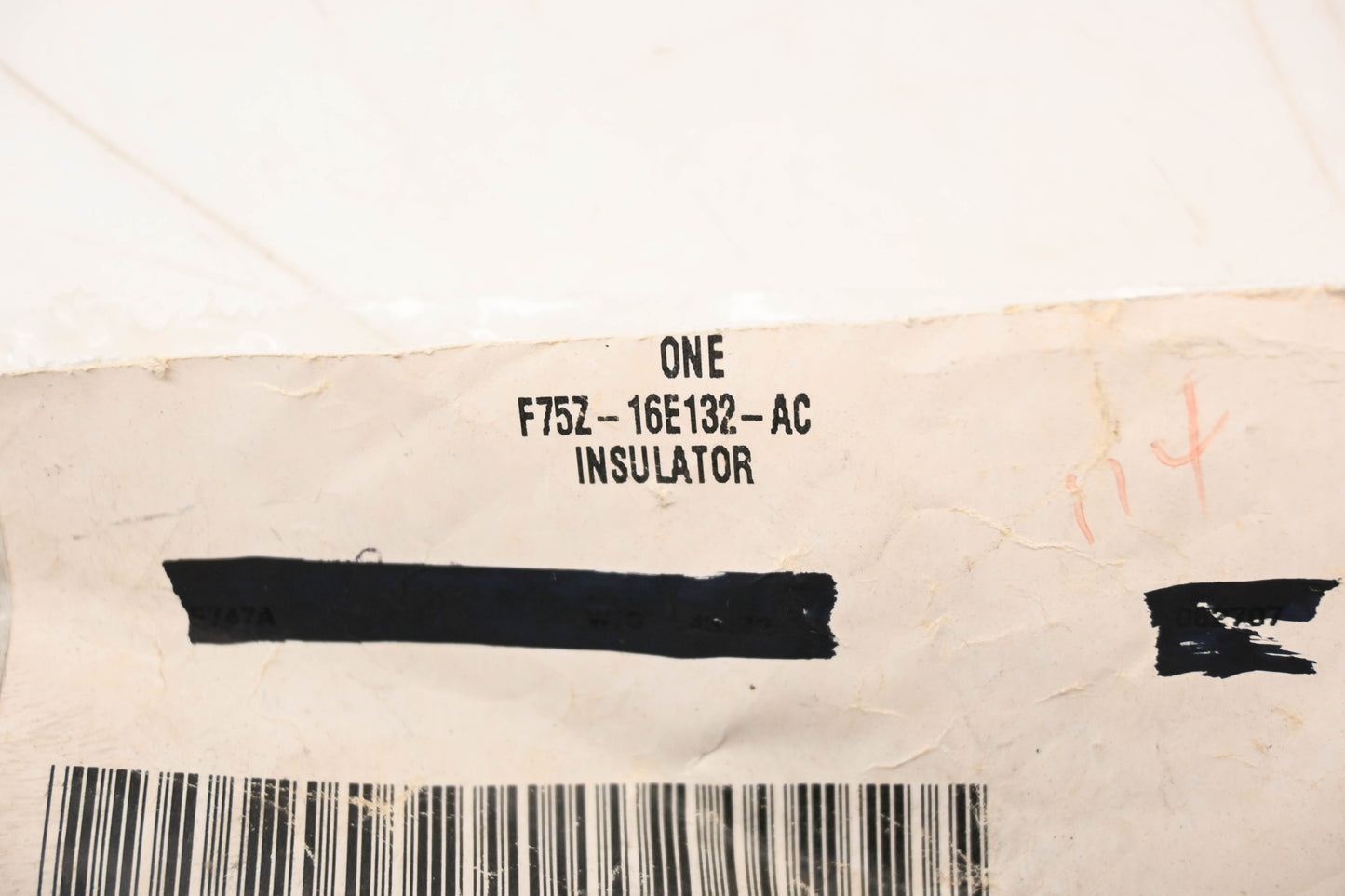 New OEM Ford F75Z-16E132-AC Insulator NOS