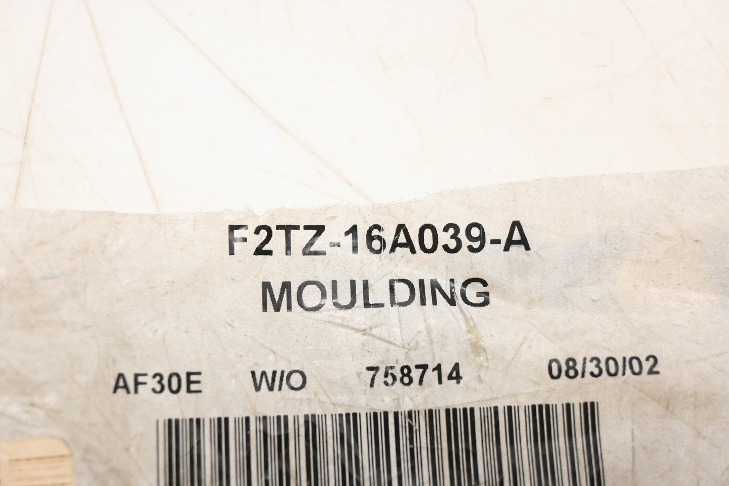 New OEM Ford F2TZ-16A039-A Moulding NOS