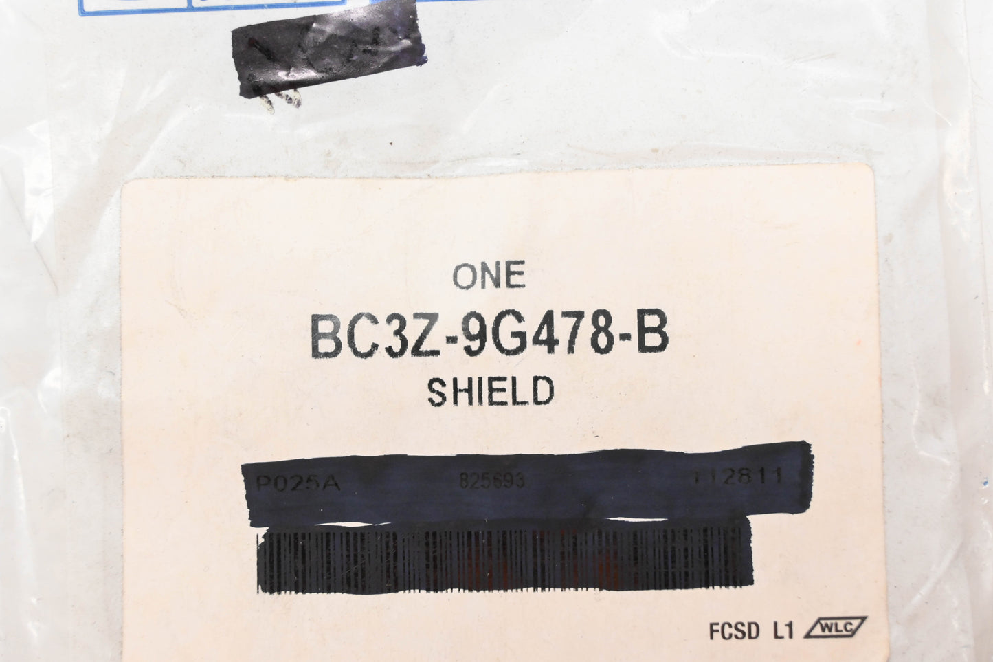 New OEM Ford BC3Z-9G478-B Shield NOS