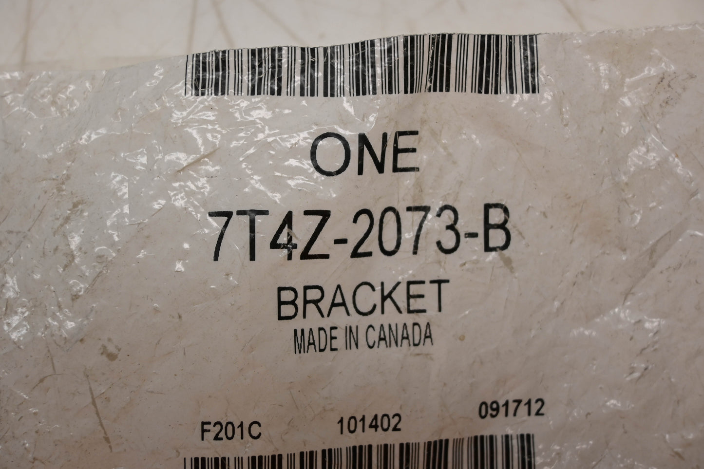 New OEM Ford 7T4Z-2073-B Rear Brake Hose Bracket NOS