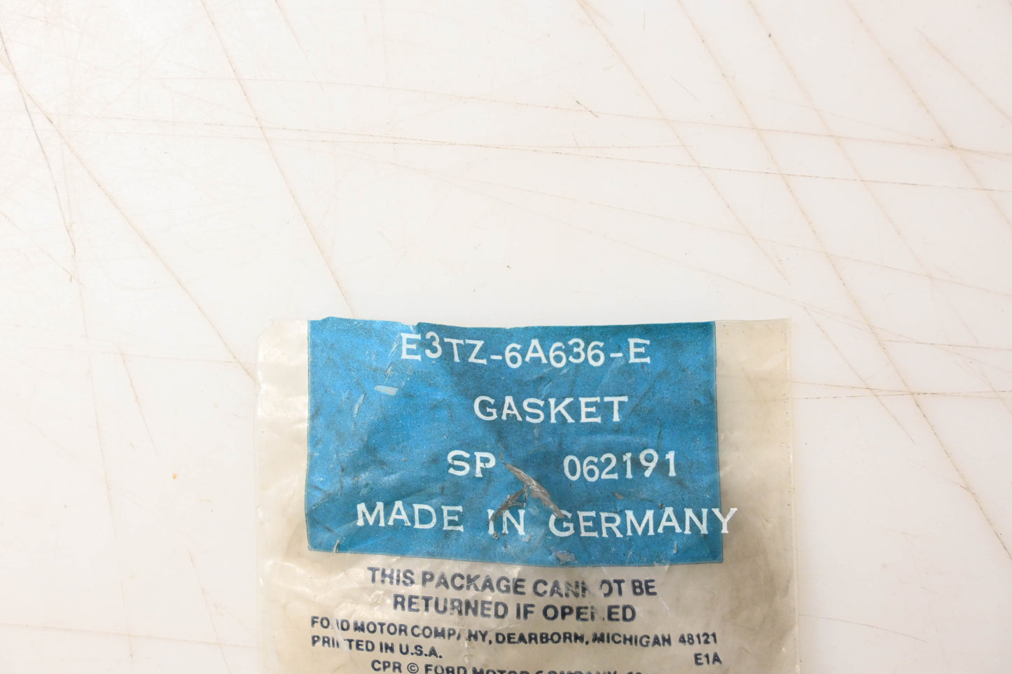 New OEM Ford E3TZ-6A636-E Gasket NOS