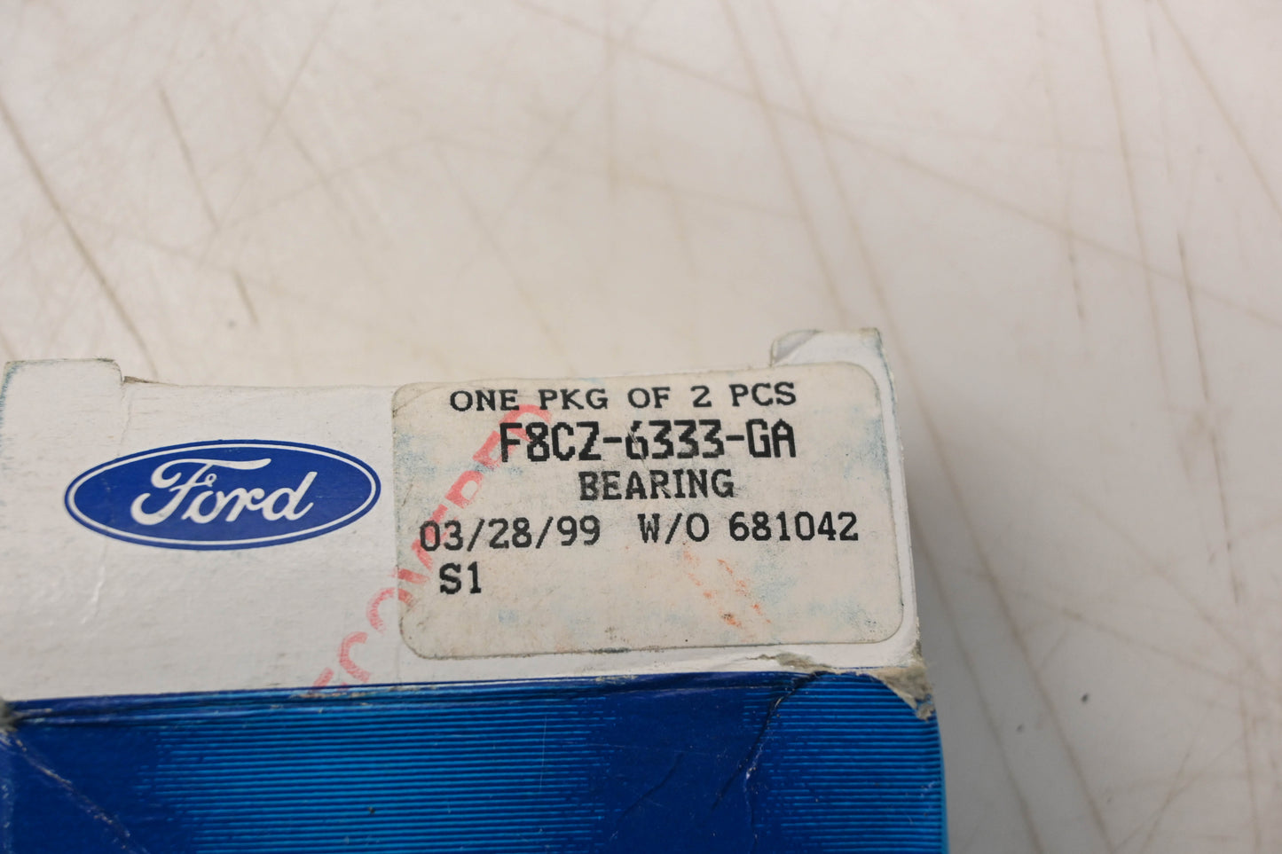 New OEM Ford F8CZ-6333-GA Crankshaft Bearing Kit NOS