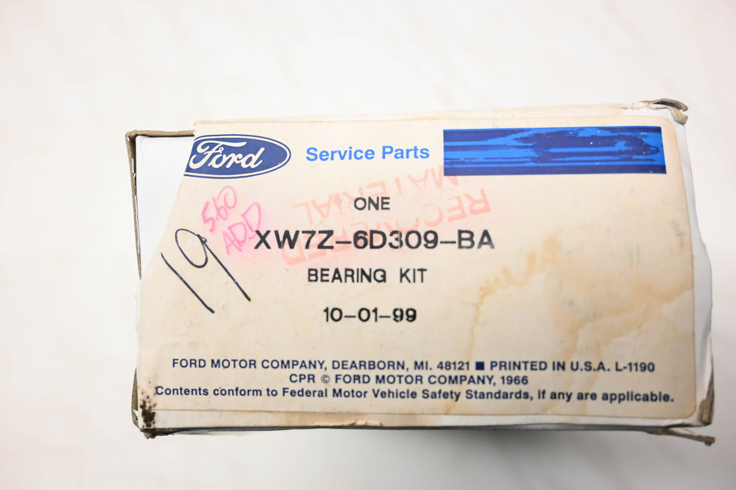 New OEM Ford XW7Z-6D309-BA Main Crankshaft Bearing Kit NOS