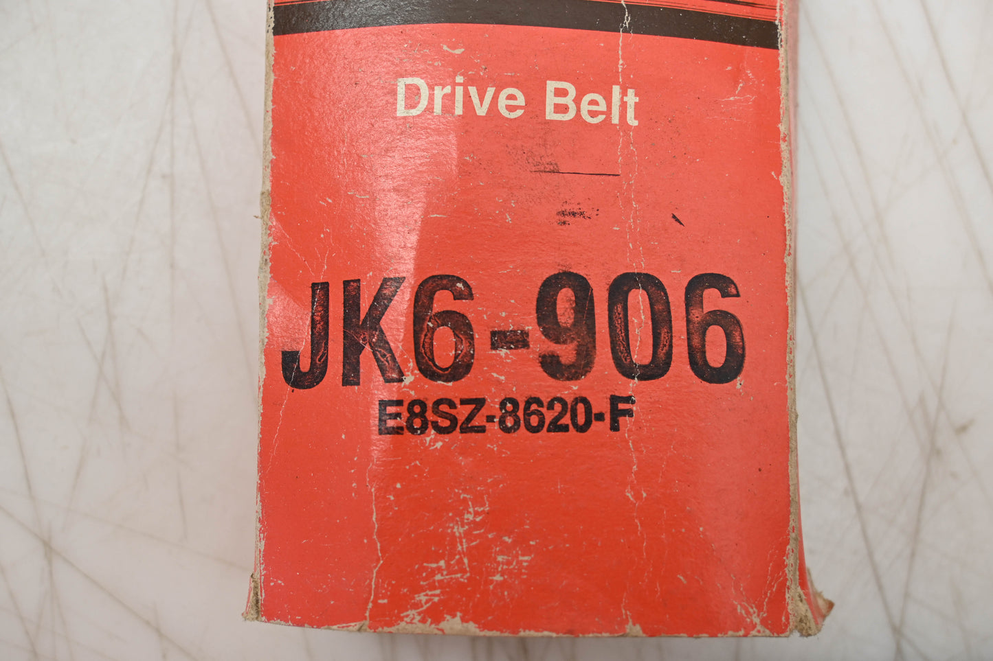 New OEM Motorcraft JK6-906, E8SZ-8620-F Serpentine Drive Belt NOS