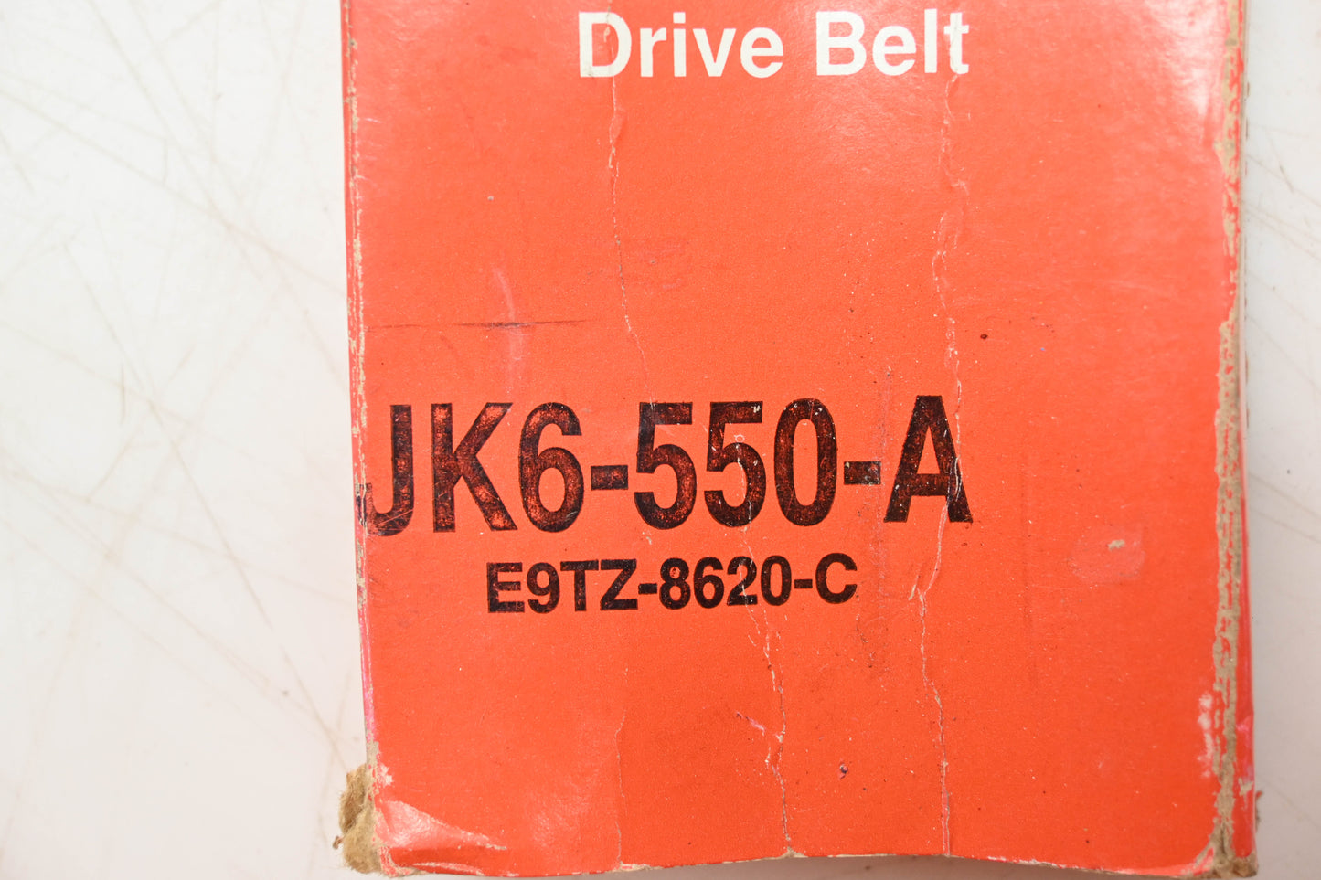 New OEM Motorcraft JK6-550-A, E9TZ-8620-C Serpentine Belt NOS