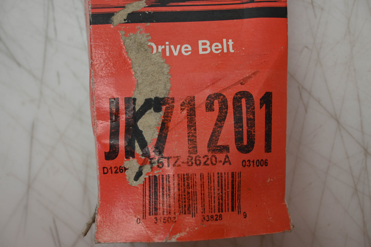 New OEM Motorcraft JK71201, F5TZ-8620-A Serpentine Belt NOS
