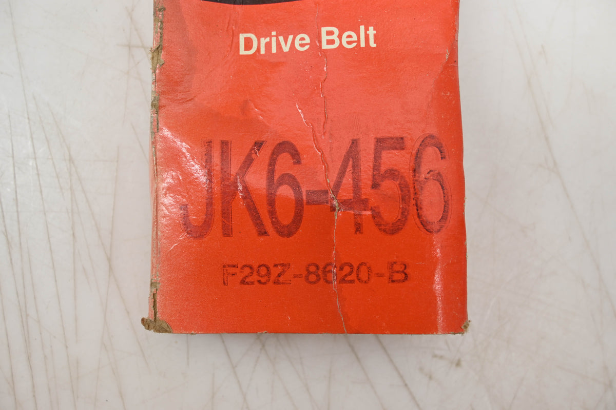 New OEM Motorcraft JK6-456, F29Z-8620-B Serpentine Belt NOS