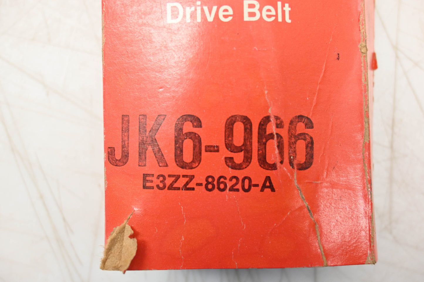 New OEM Motorcraft JK6-966, E3ZZ-8620-A Serpentine Belt NOS