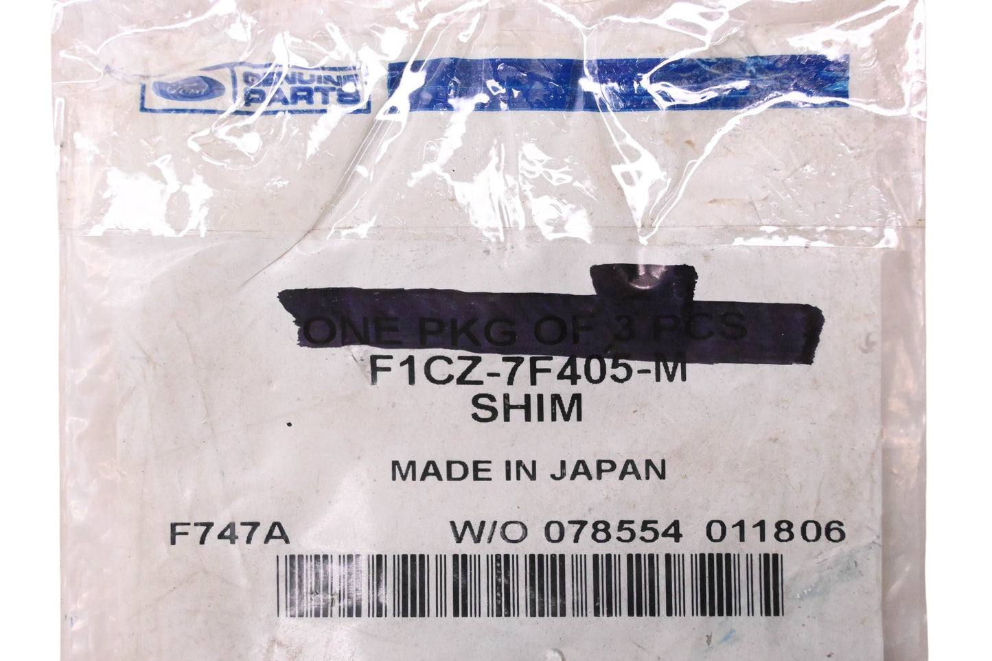 New OEM Ford F1CZ-7F405-M Shim NOS