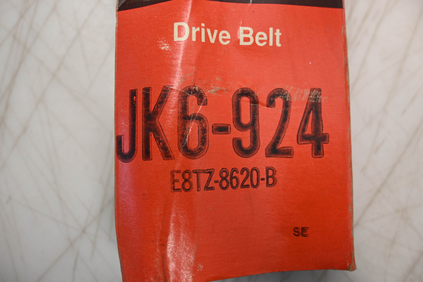 New OEM Motorcraft JK6-924, E8TZ-8620-B Serpentine Belt NOS