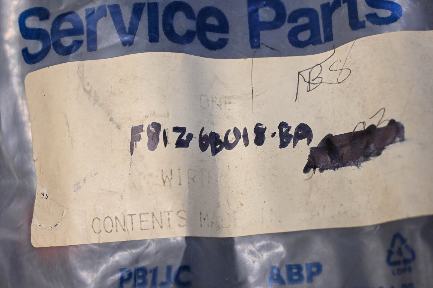 New OEM Ford F81Z-6B018-BA Wire Assembly NOS