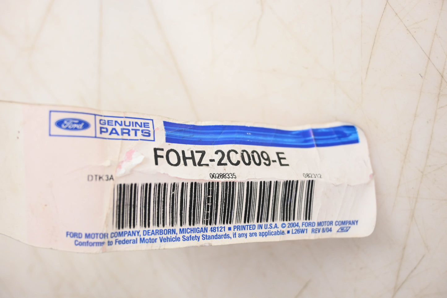 New OEM Ford FOHZ-2C009-E Brake Tube Assembly NOS