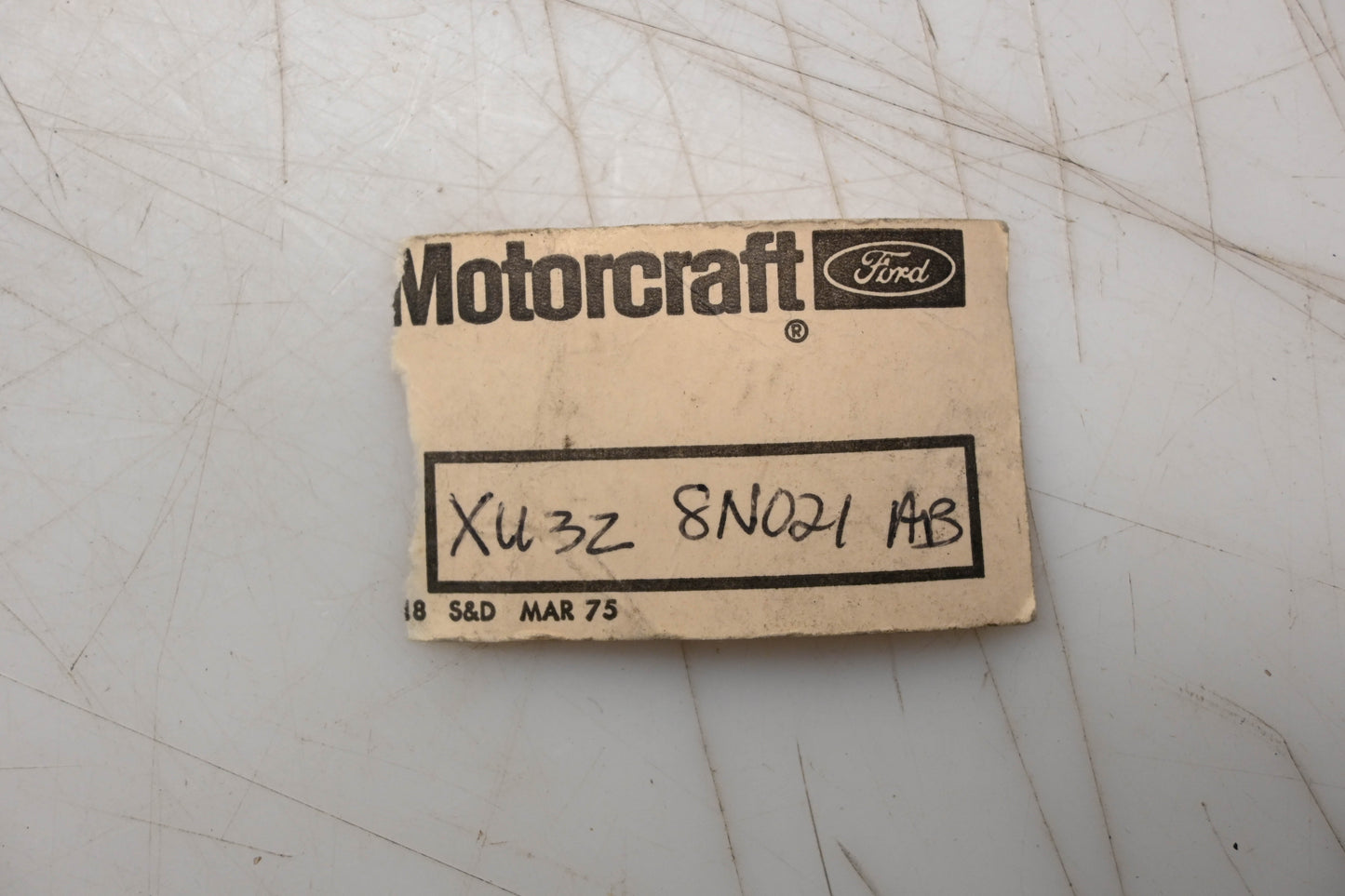 New OEM Ford XU3Z-8N021-AB Oil Cooler Hose Assembly NOS