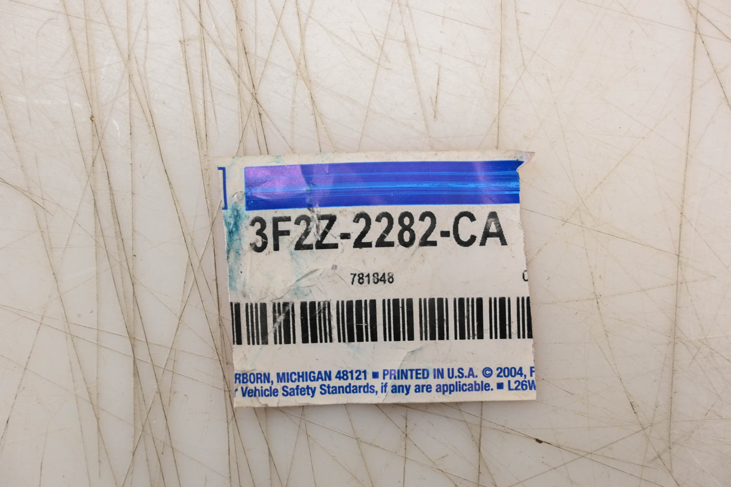 New OEM Ford 3F2Z-2282-CA Brake Hose Assembly NOS