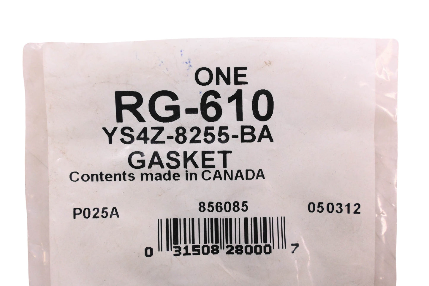 New OEM Motorcraft RG-610, YS4Z-8255-BA Engine Coolant Outlet Gasket NOS