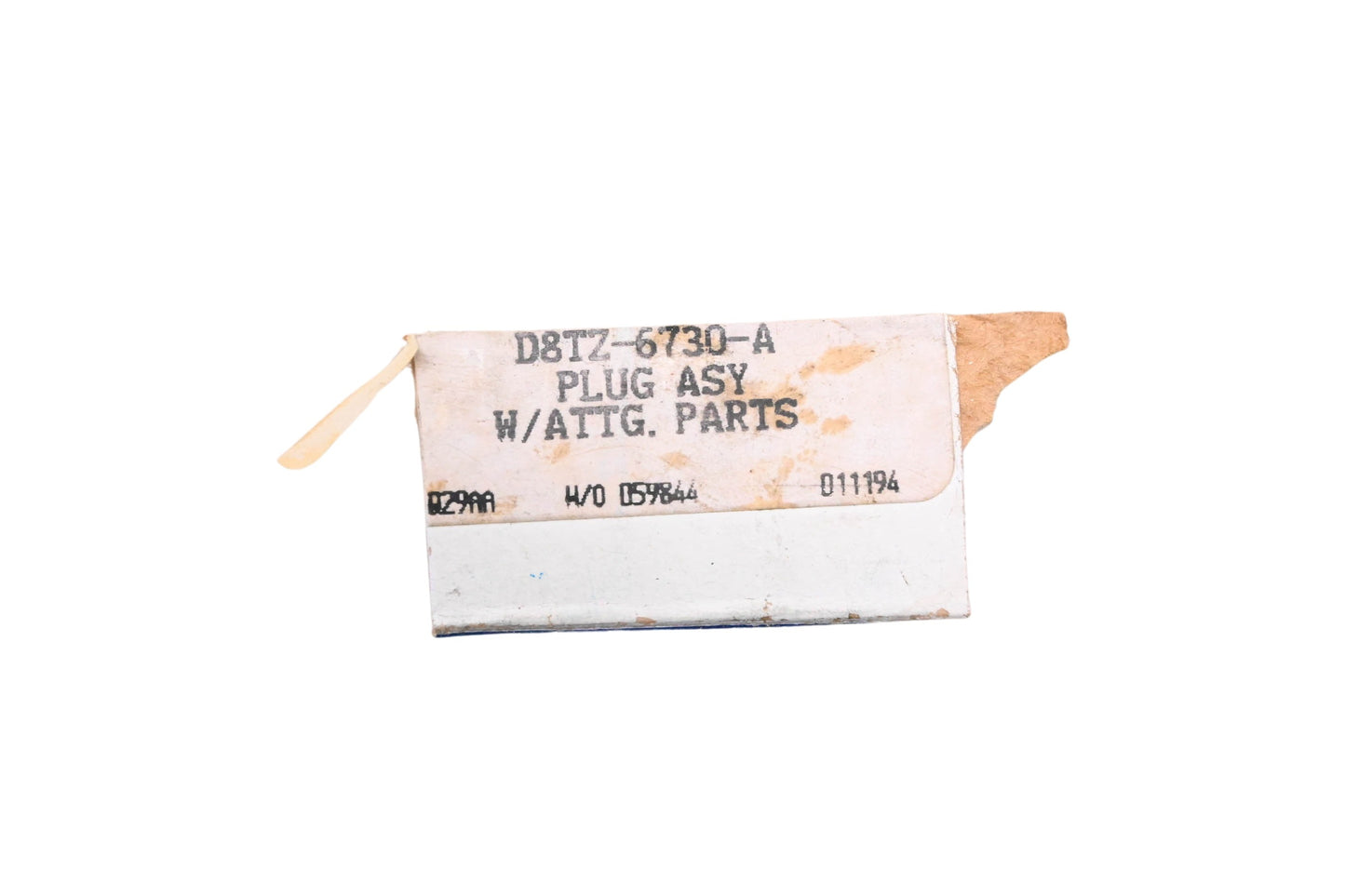 New OEM Ford D8TZ-6730-A Engine Oil Drain Plug NOS