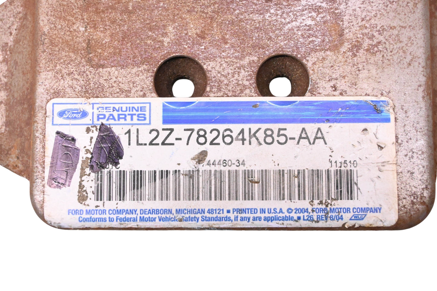 New OEM Ford 1L2Z-78264K85-AA Left Rear Reinforcement Panel NOS