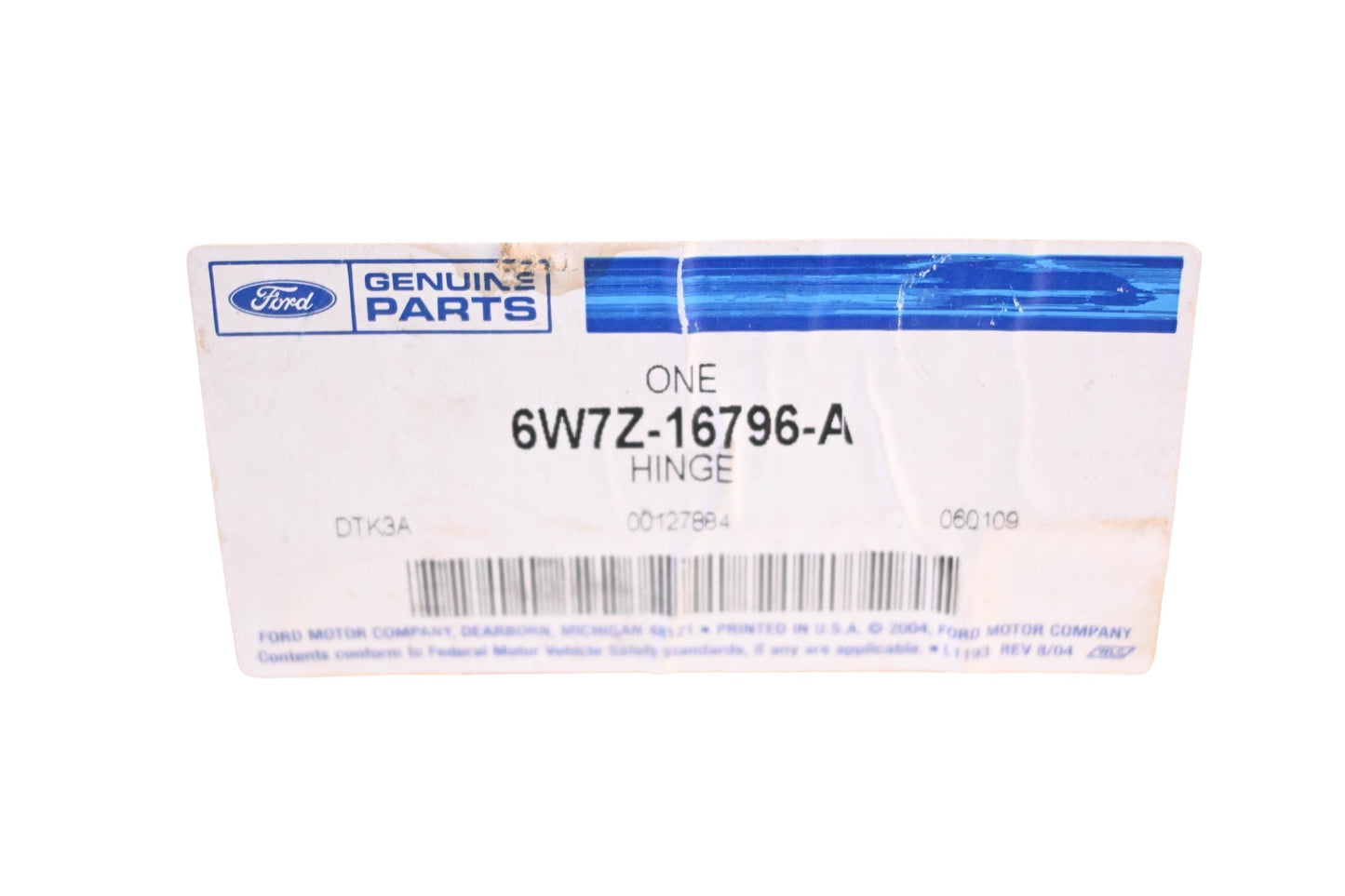 New OEM Ford 6W7Z-16796-A Passenger Side Hood Hinge Assembly NOS