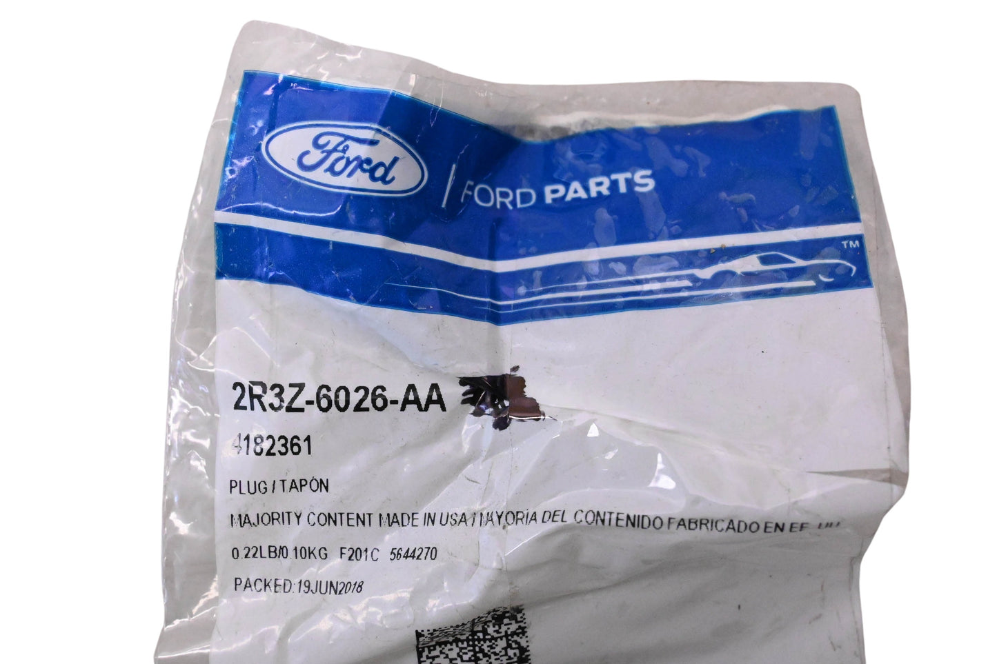 New OEM Ford 2R3Z-6026-AA, 4182361 Engine Expansion Plug NOS