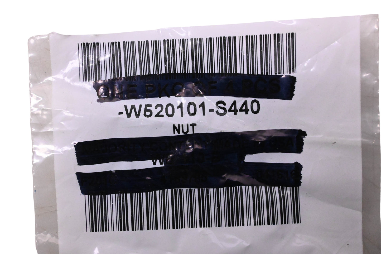 New OEM Ford W520101-S440 Nut NOS