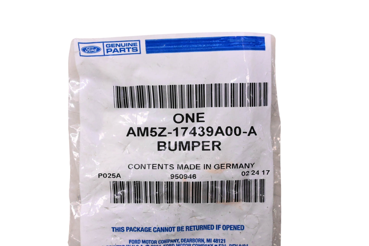 New OEM Ford AM5Z-17439A00-A Lift Gate Bumper NOS