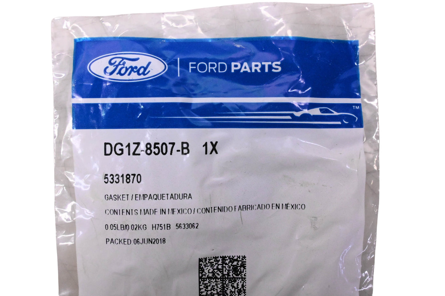 New OEM Ford DG1Z-8507-B, 5331870 Water Pump Gasket NOS