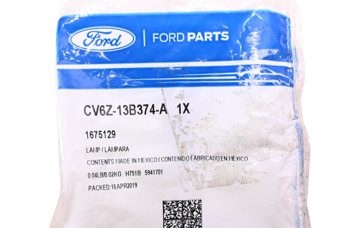 New OEM Ford CV6Z-13B374-A, 1675129 Side/Rear View Mirror Puddle Lamp Assembly NOS