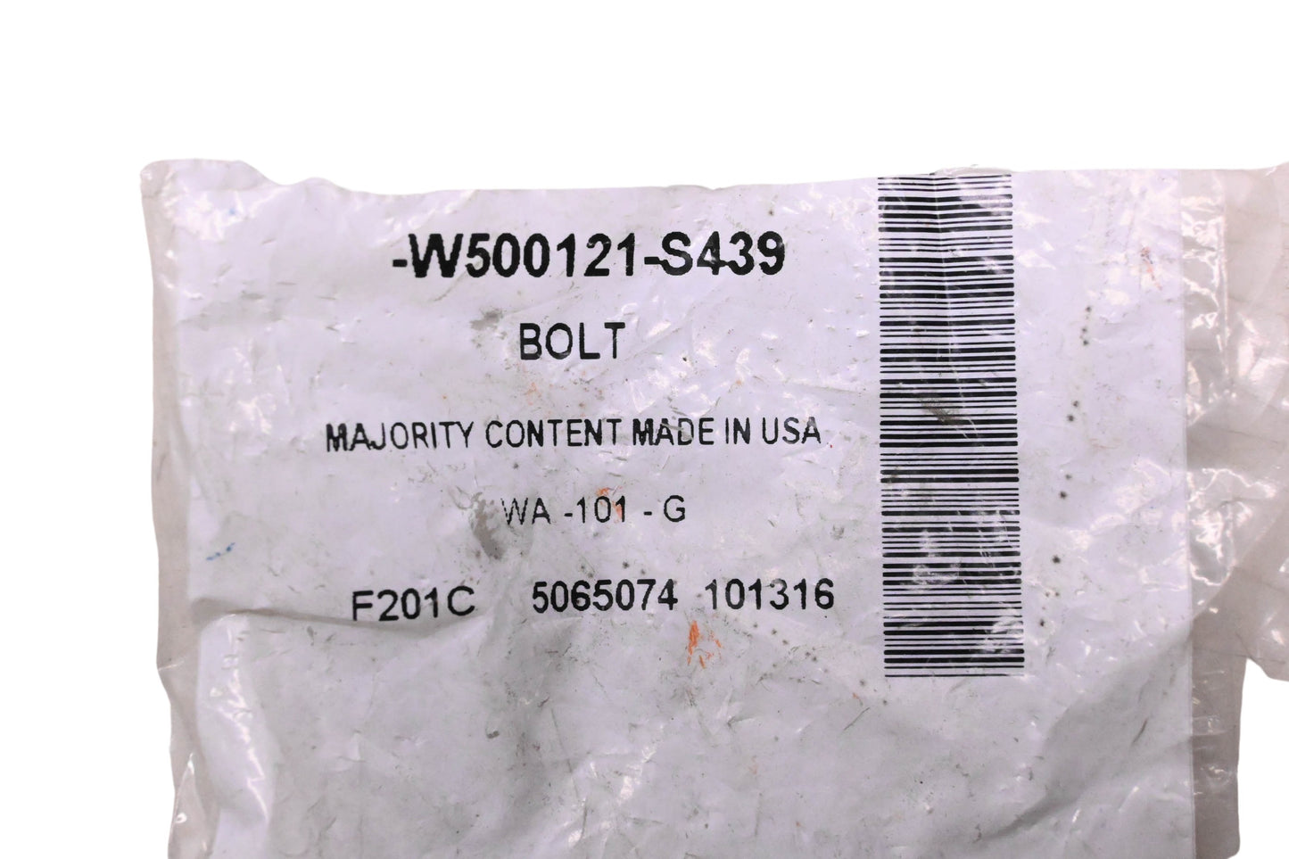 New OEM Ford W500121-S439 Intermediate Shaft Bolts Qty 2 NOS