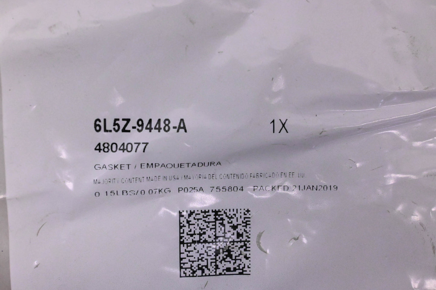 New OEM Ford 6L5Z-9448-A, 4804077 Gasket NOS