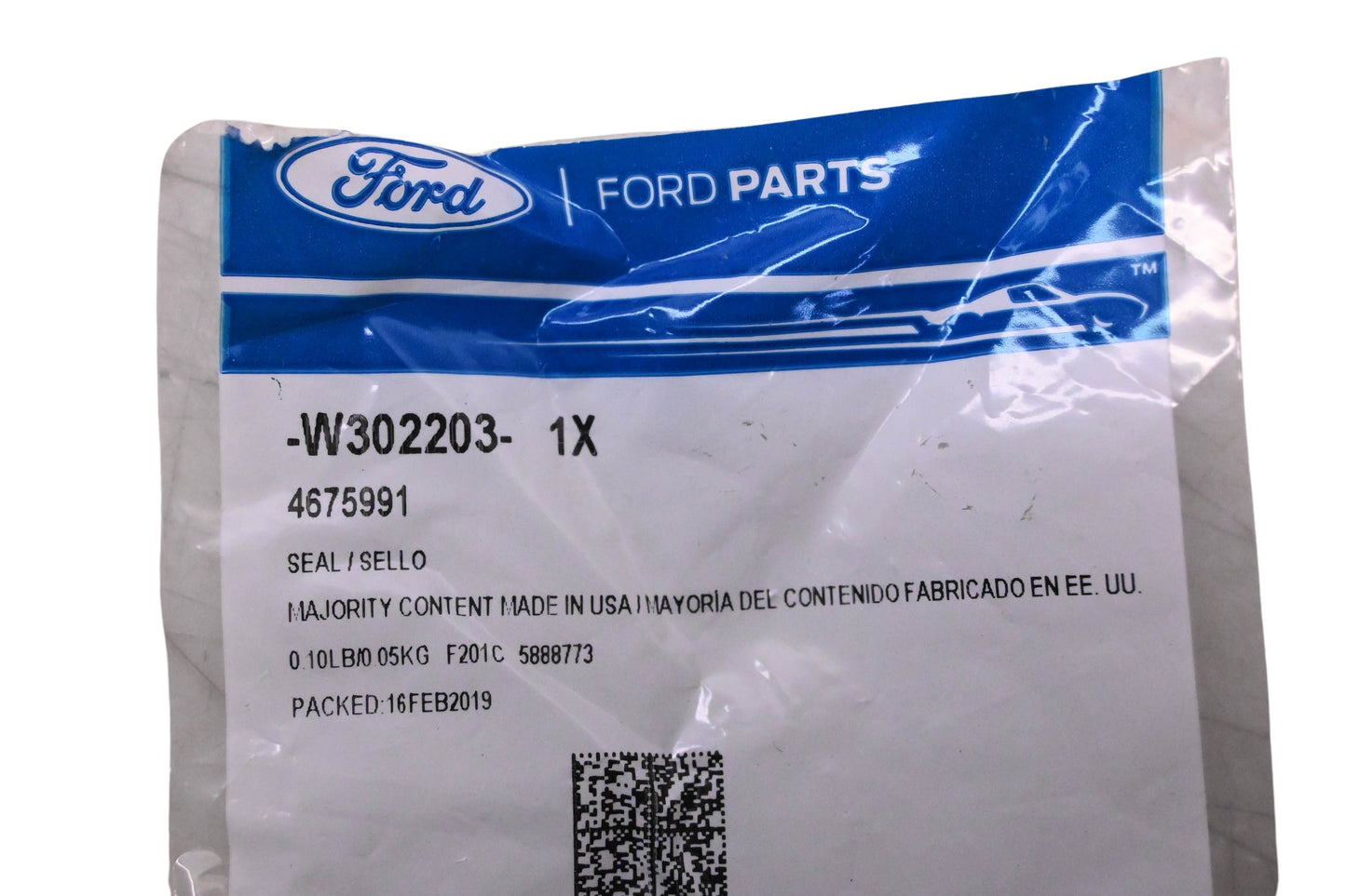New OEM Ford W302203, 4675991 O-Ring Seal NOS
