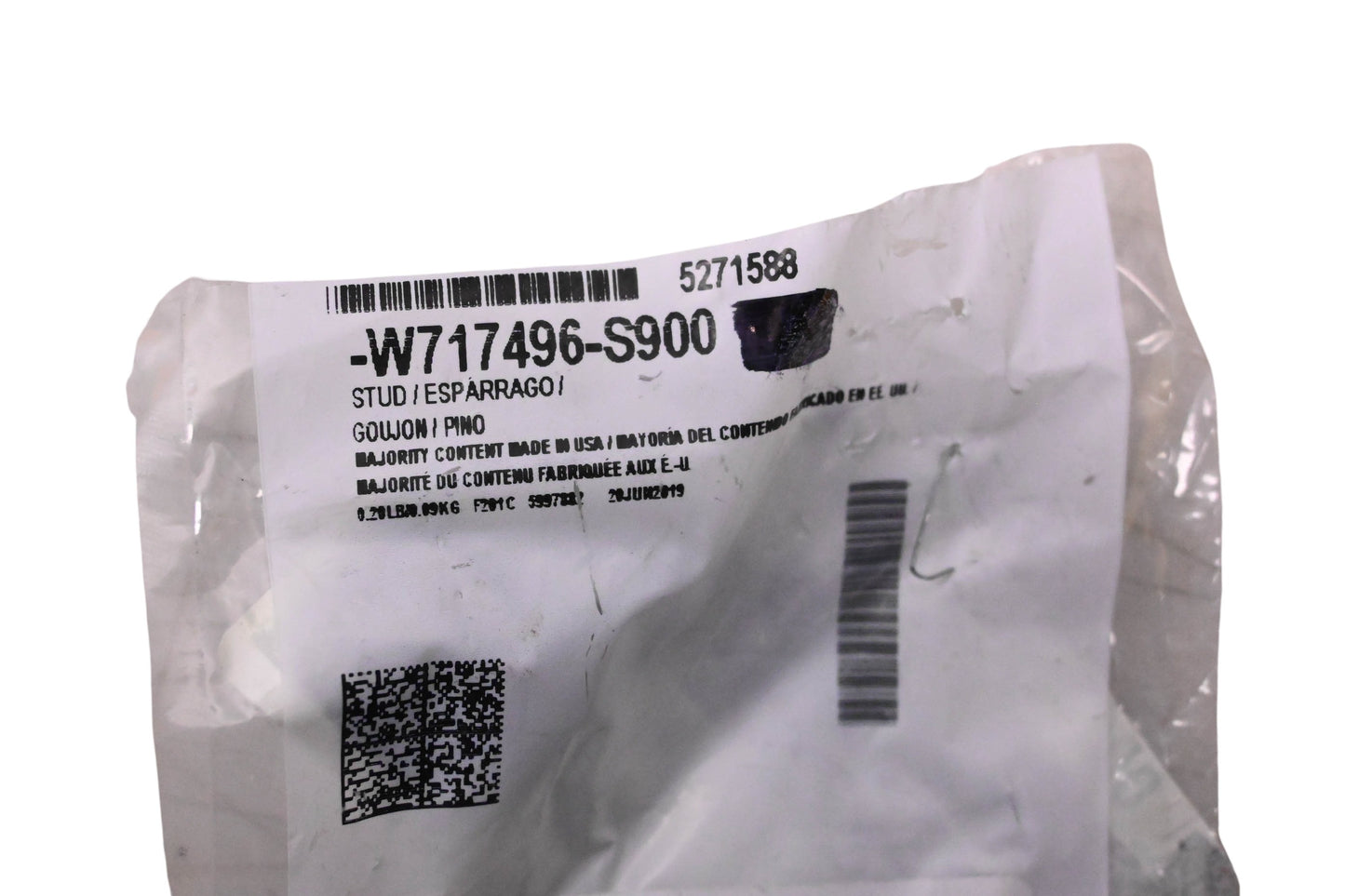 New OEM Ford W717496-S900, 5271588 Catalytic Converter Stud NOS