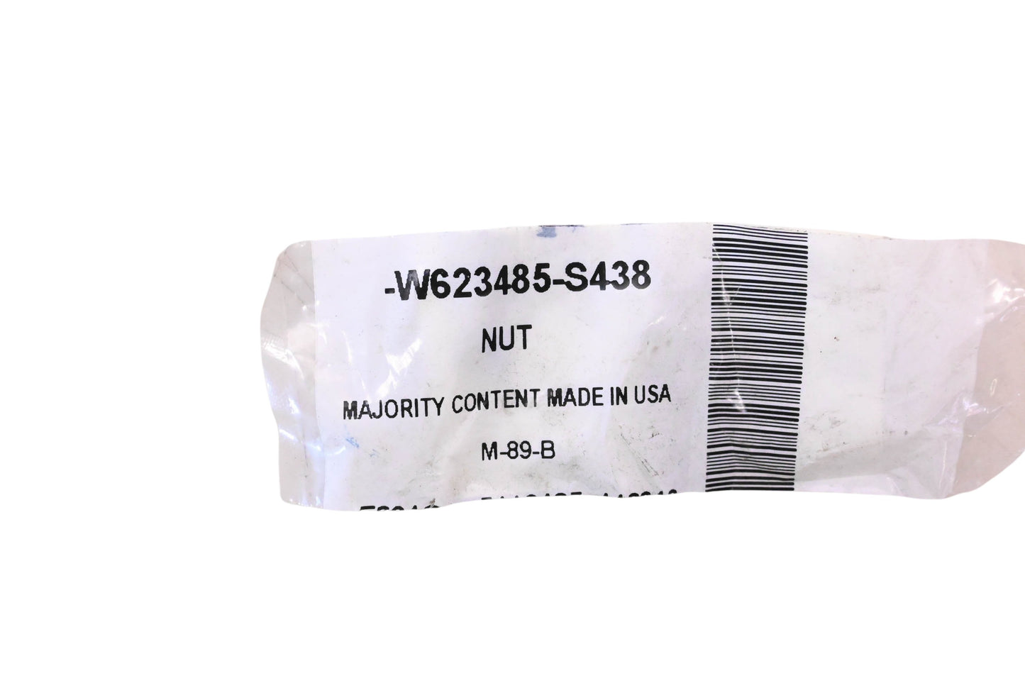 New OEM Ford W623485-S438 Locking Nut NOS