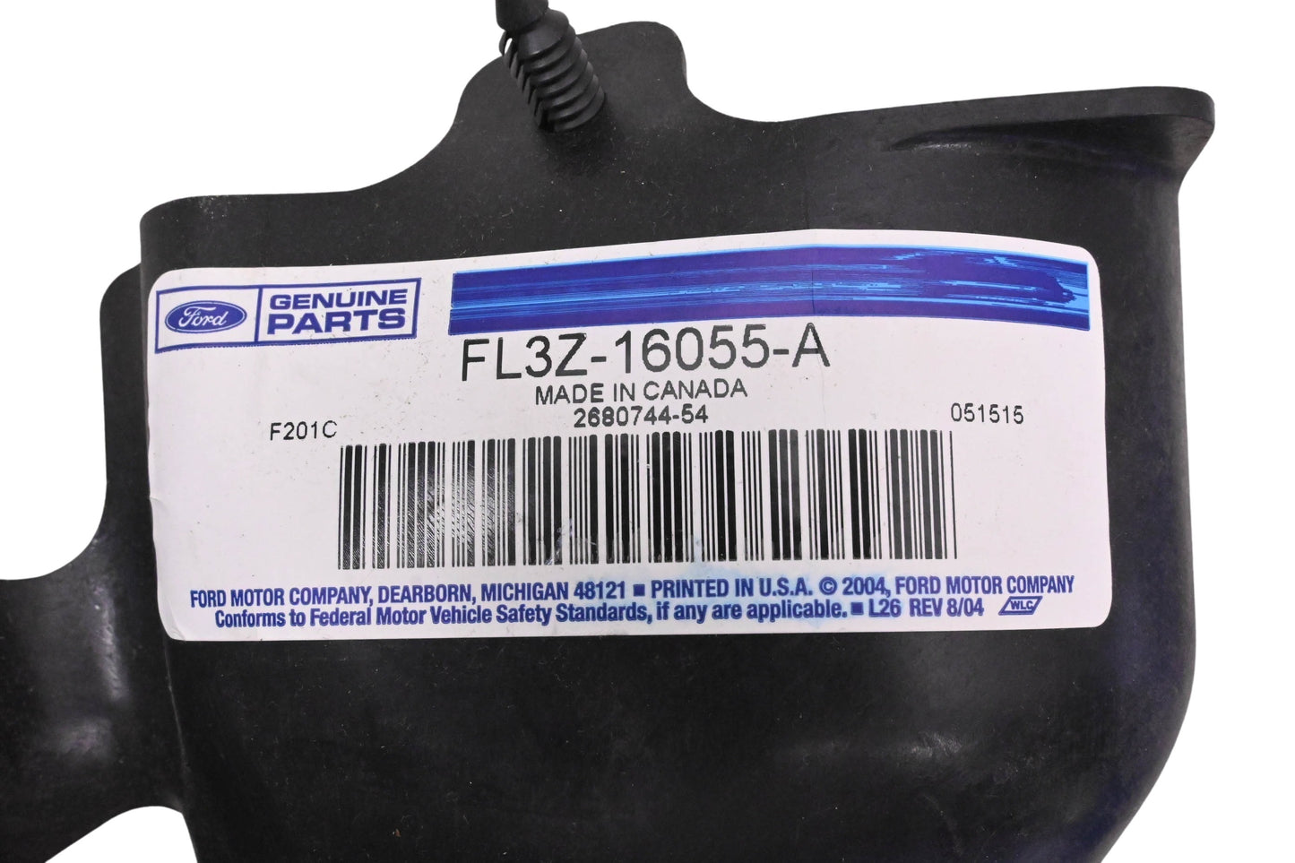 New OEM Ford FL3Z-16055-A Left Side Fender Splash Shield Assembly NOS