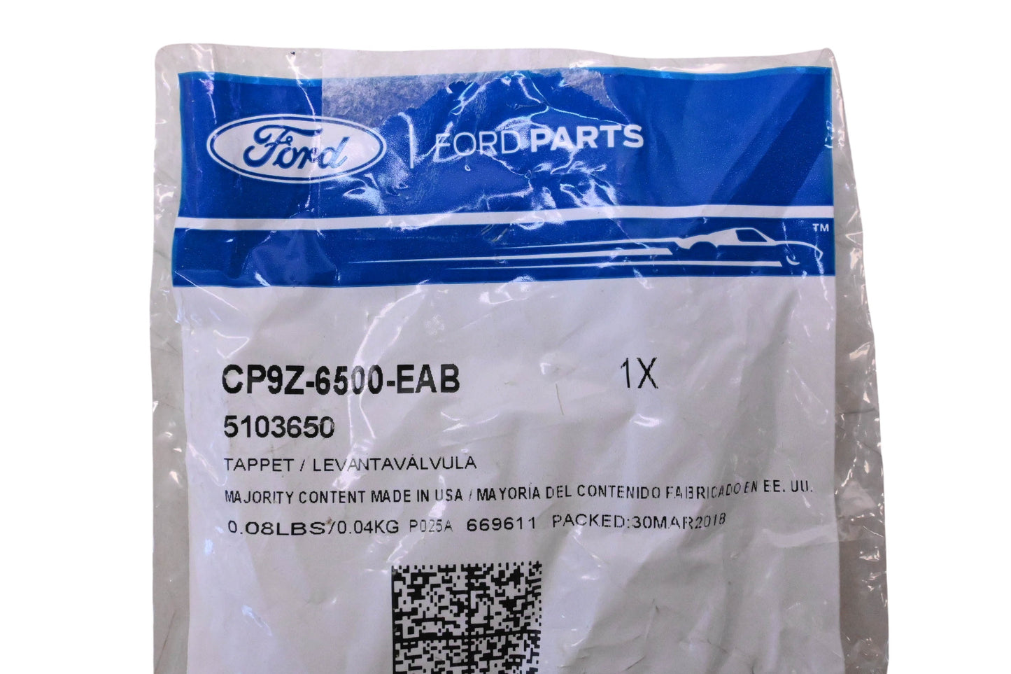 New OEM Ford CP9Z-6500-EAB Engine Camshaft Follower/ Tappet NOS