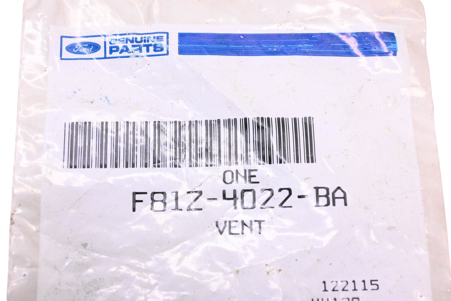 New OEM Ford F81Z-4022-BA Vent Valve Assembly NOS