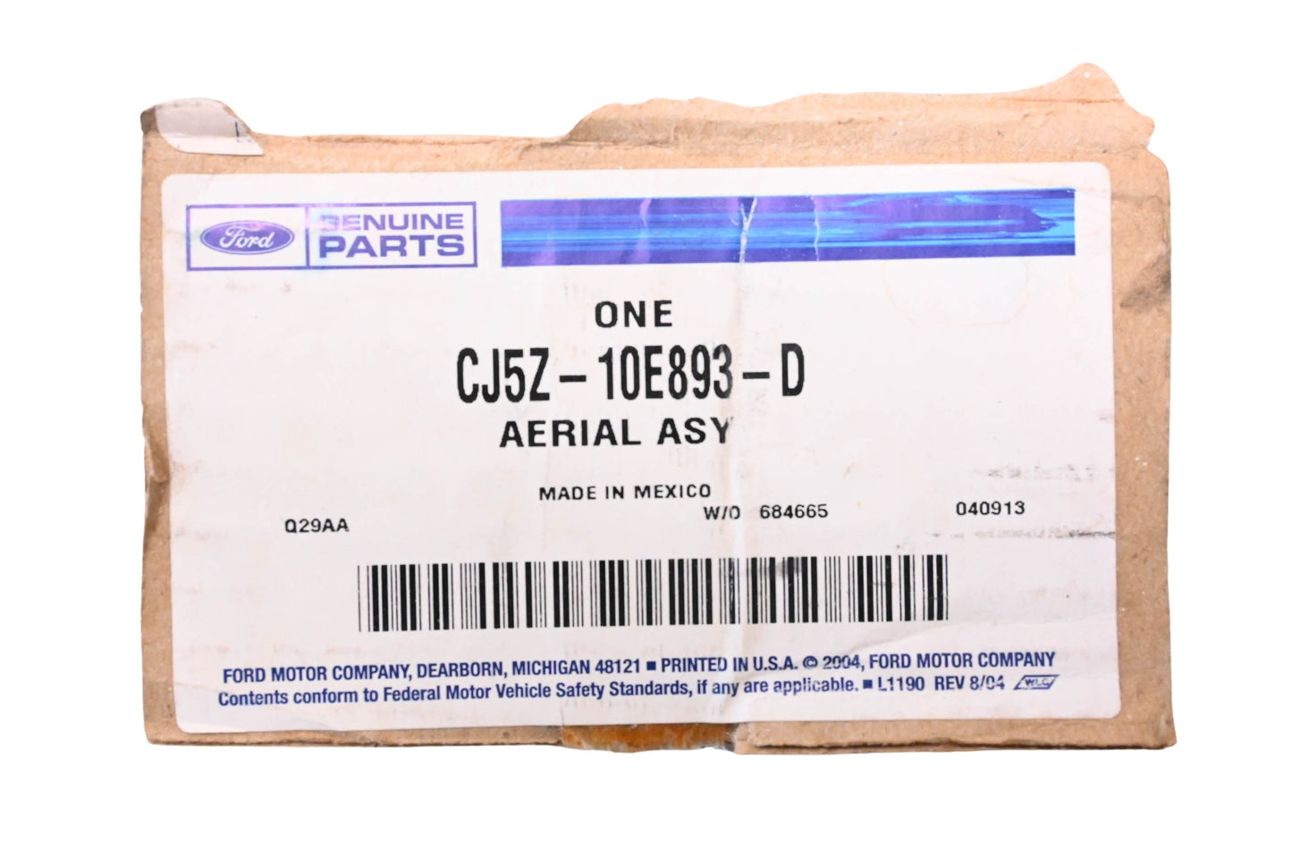New OEM Ford CJ5Z-10E893-D Navigation System Antenna Assembly NOS