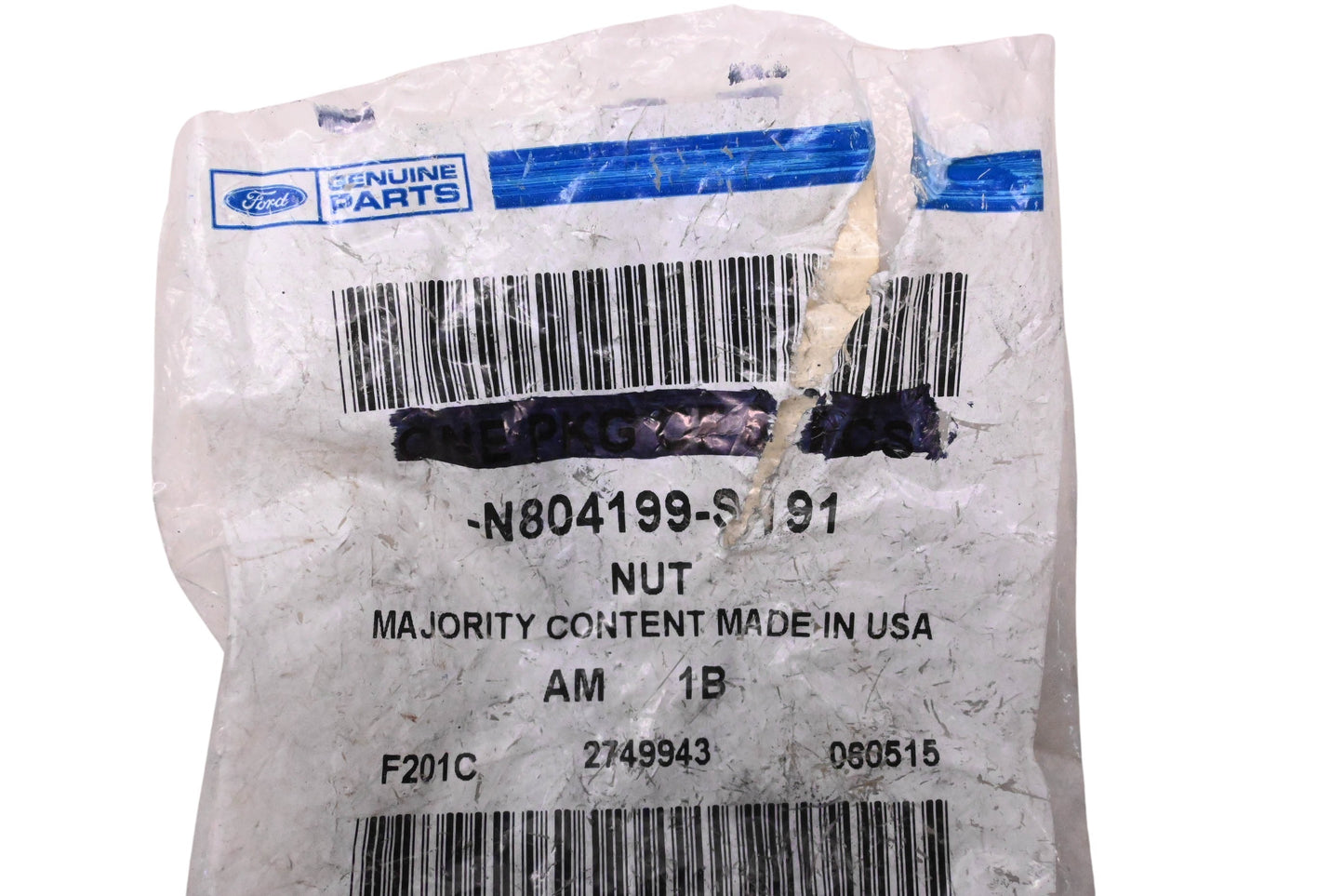 New OEM Ford N804199-S191 Spindle Nut NOS