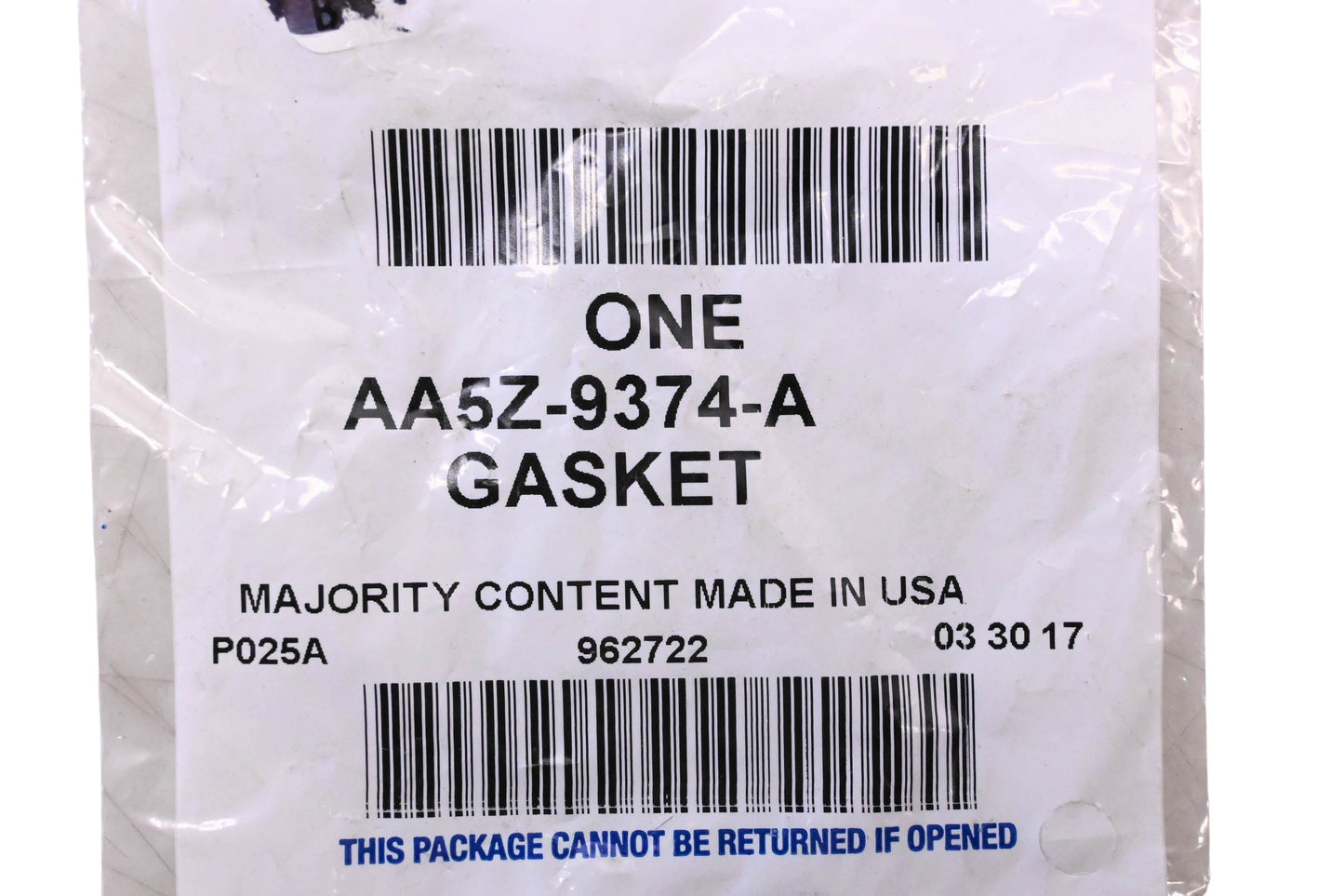 New OEM Ford AA5Z-9374-A, 4935737 Fuel Pump Gasket NOS