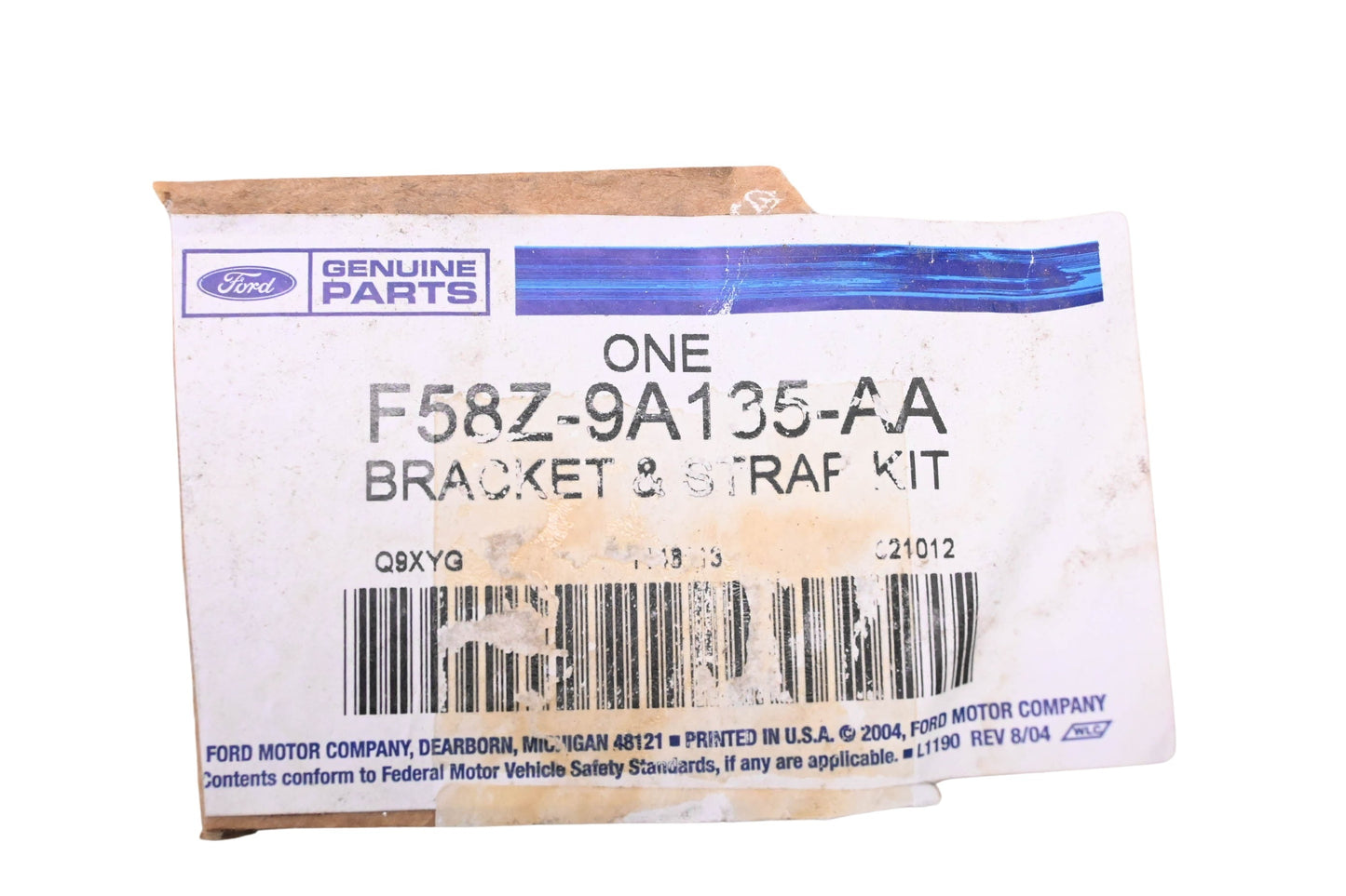 New OEM Ford F58Z-9A135-AA Fuel Tank Strap Bracket Kit NOS