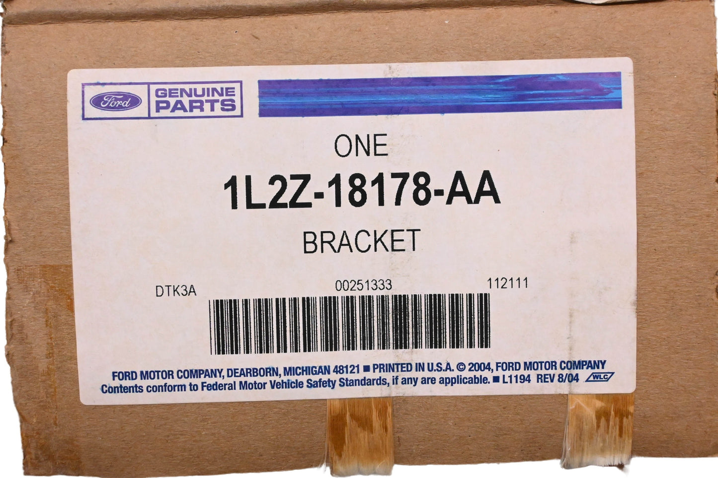 New OEM Ford 1L2Z-18178-AA Rear Suspension Strut Mount Bracket NOS