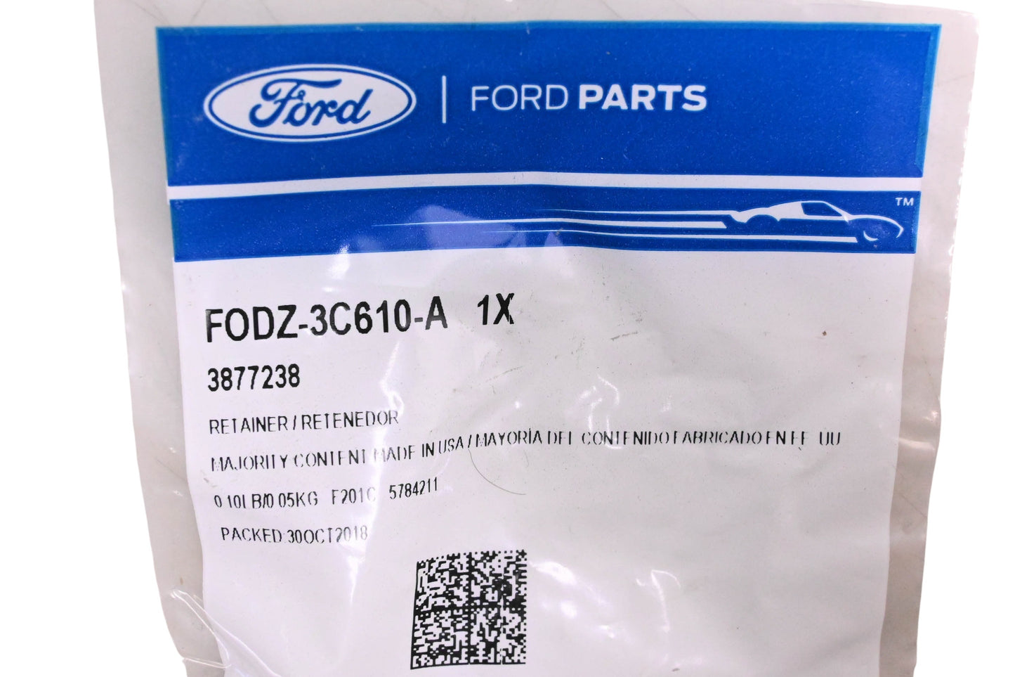 New OEM Ford FODZ-3C610-A, 387238 Upper Bearing Retainer NOS