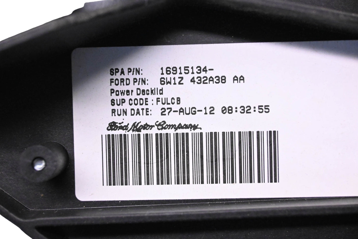 New OEM Ford 6W1Z-432A38-AA Trunk Lock Actuator Motor NOS